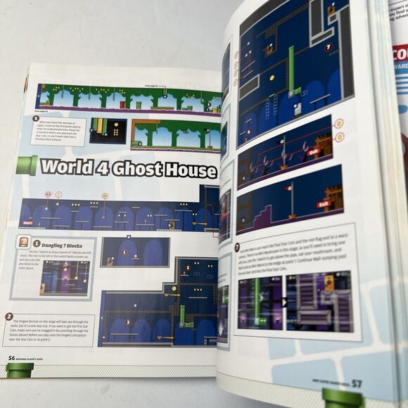 New Super Mario Bros Official Strategy Premiere Guide Book Nintendo Power DS - Picture 14 of 15